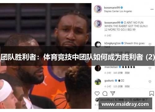 团队胜利者：体育竞技中团队如何成为胜利者 (2)